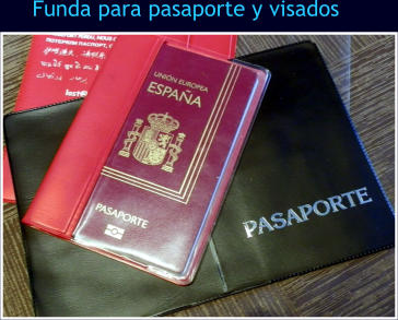 Funda para pasaporte y visados